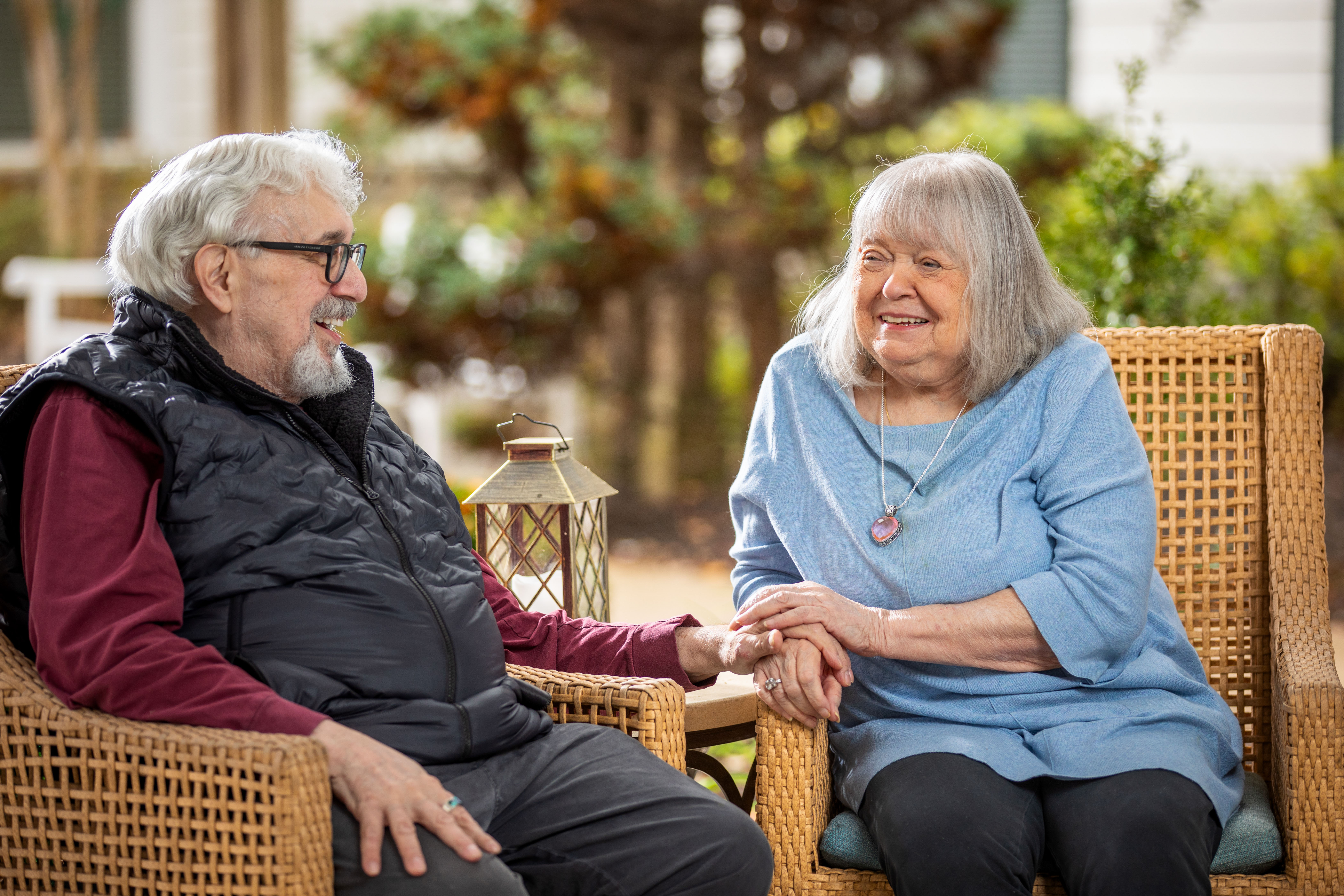 Residents Enjoying Cozy Conversations
