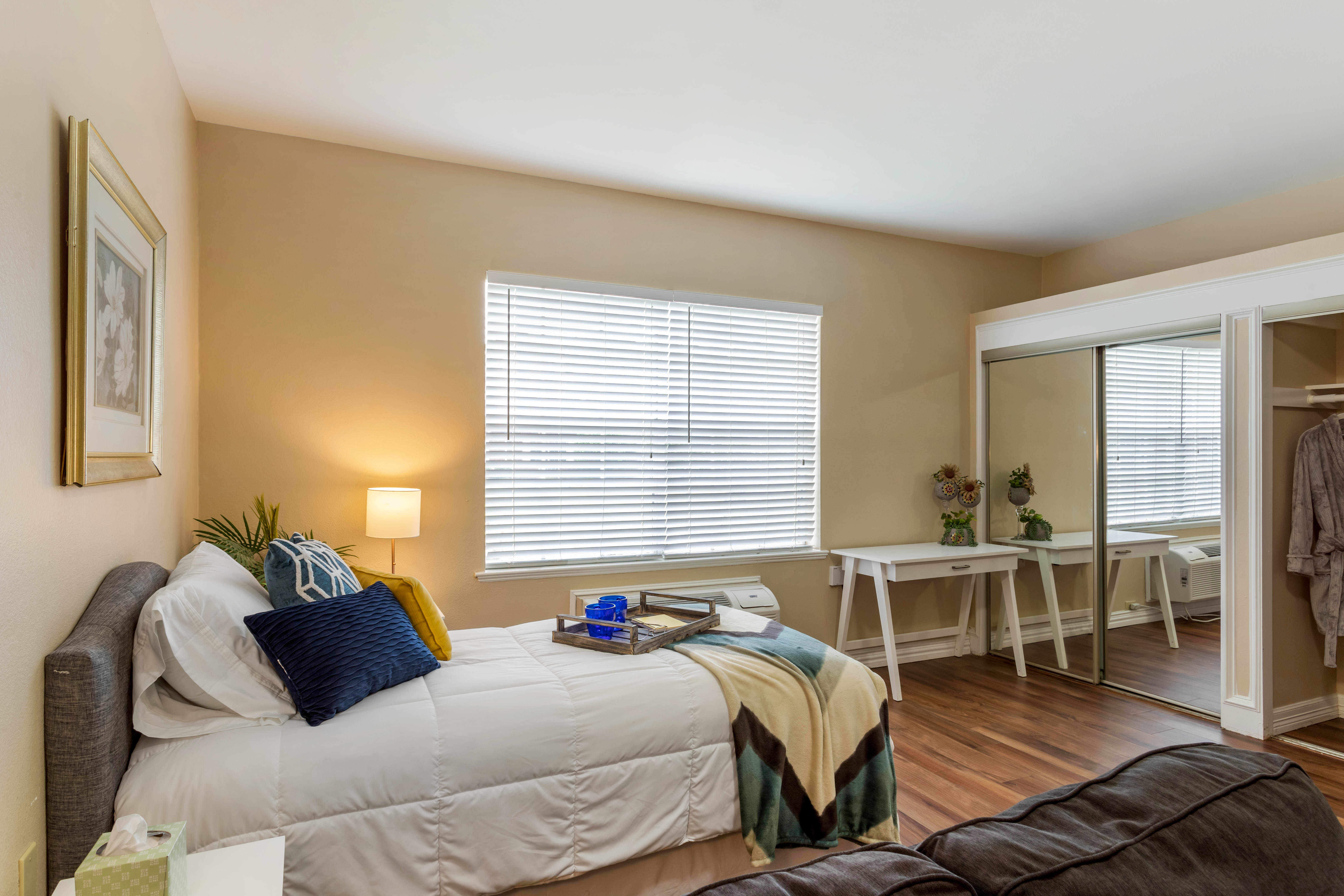 Studio Apartment Bedroom