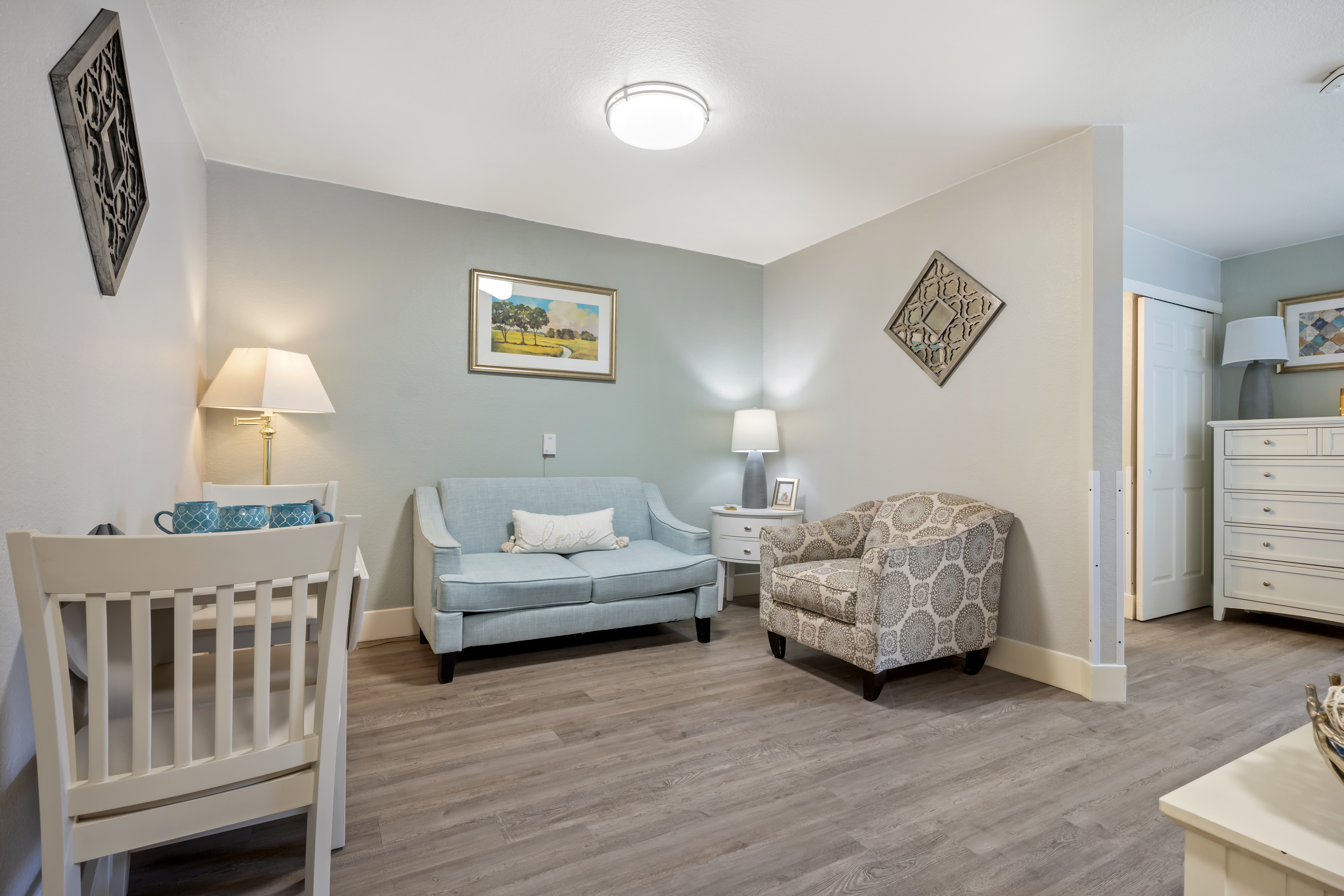 Brookdale North Gilbert Apartment Living Room