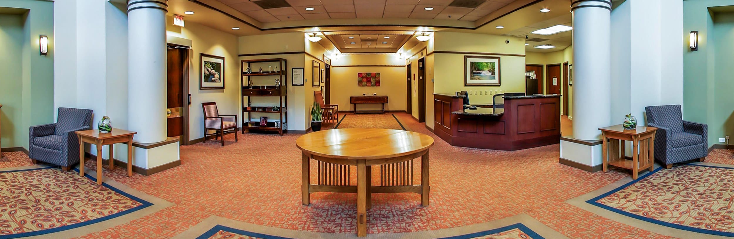 Oak Park Lobby