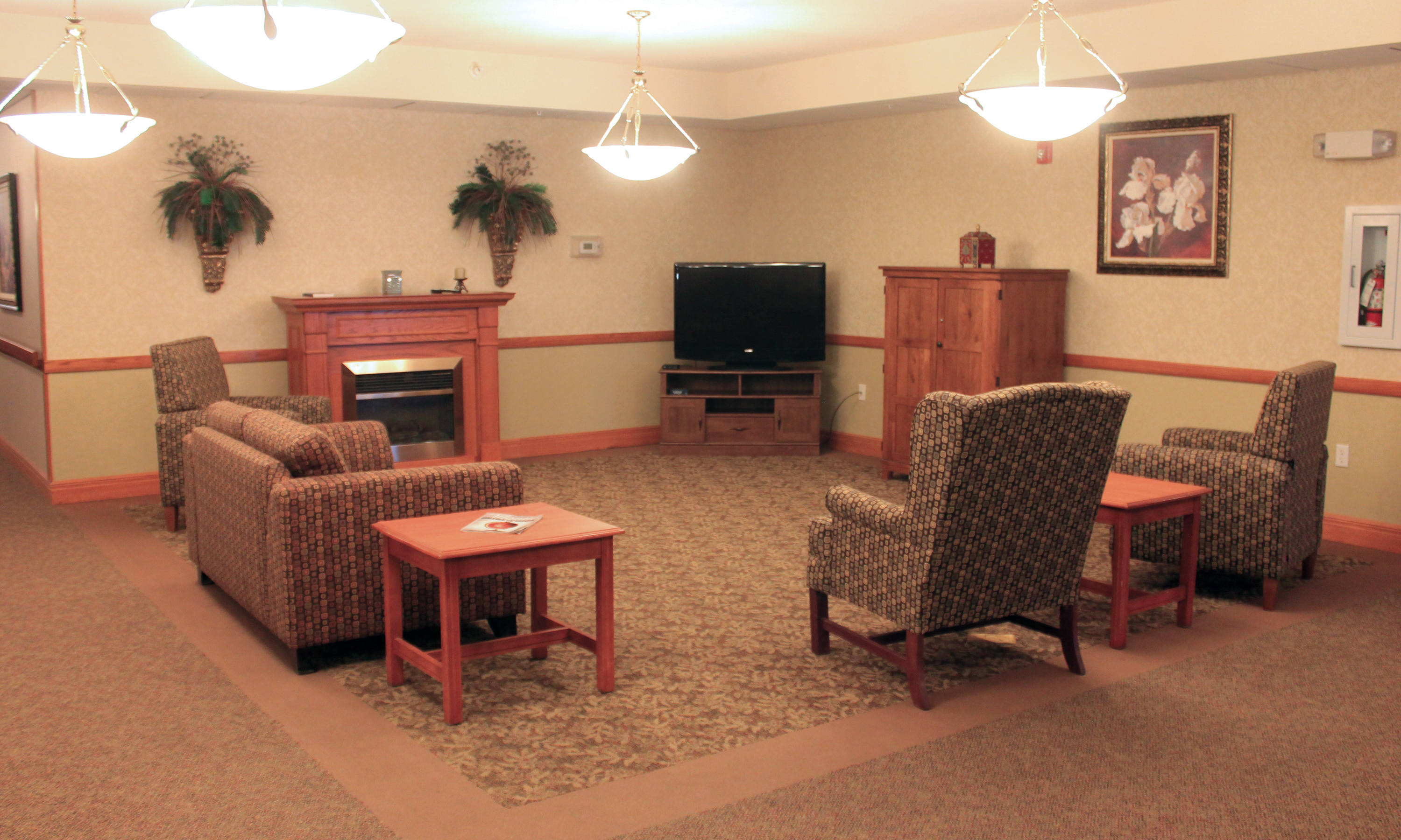 Skilled Nursing Living Room