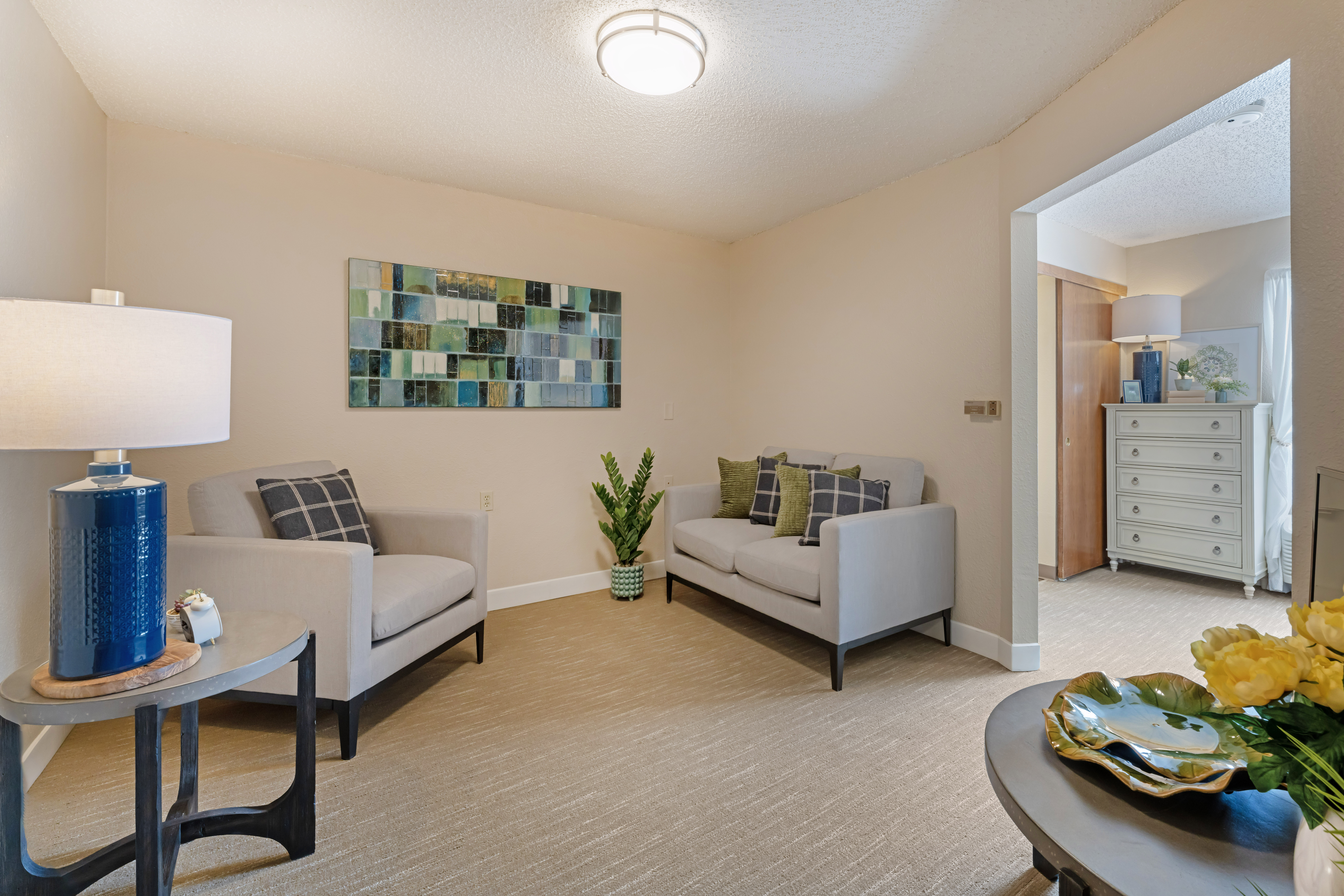 Brookdale Salina Fairdale Apartment Living Room