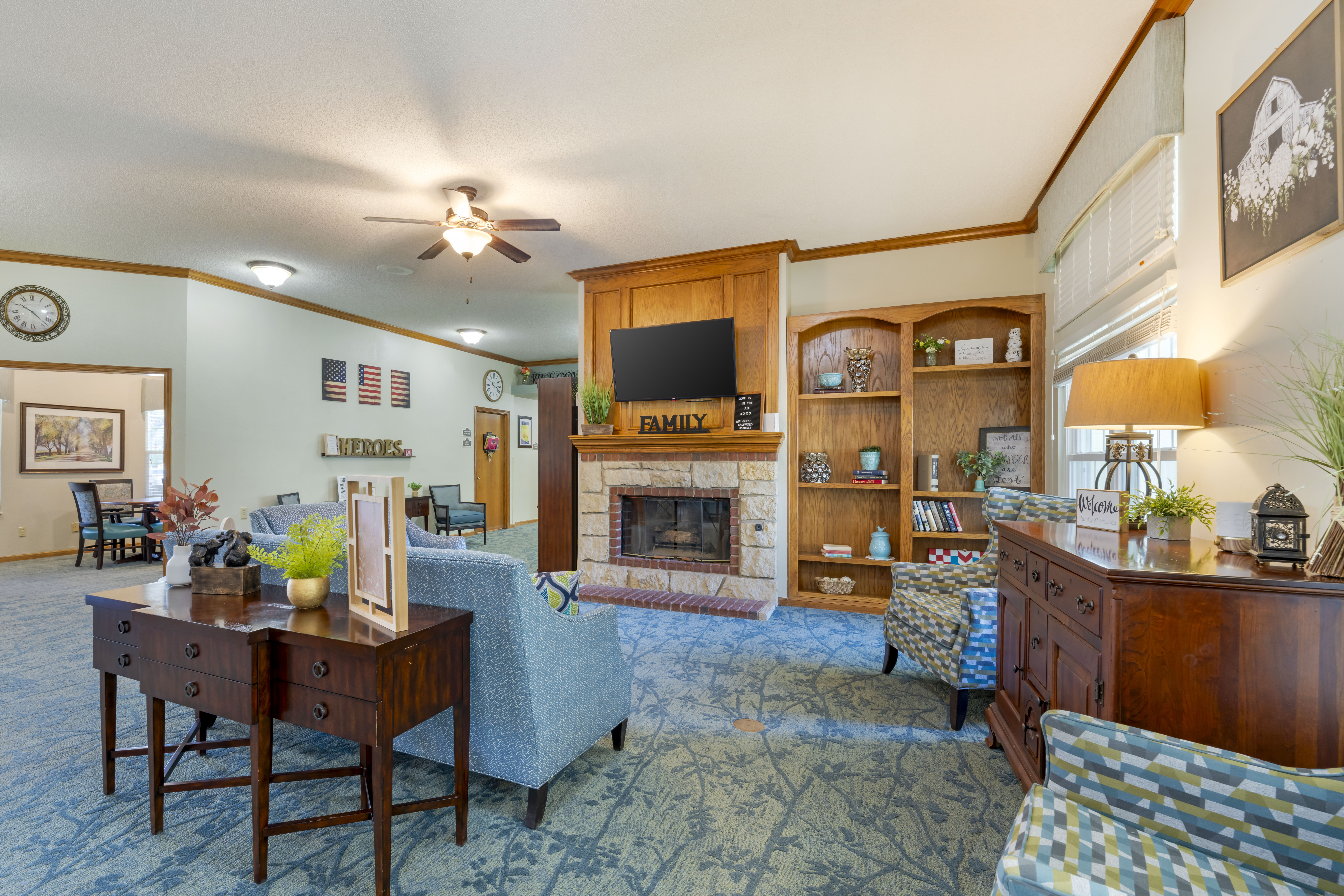 Brookdale Salina Kirwin Sitting Room