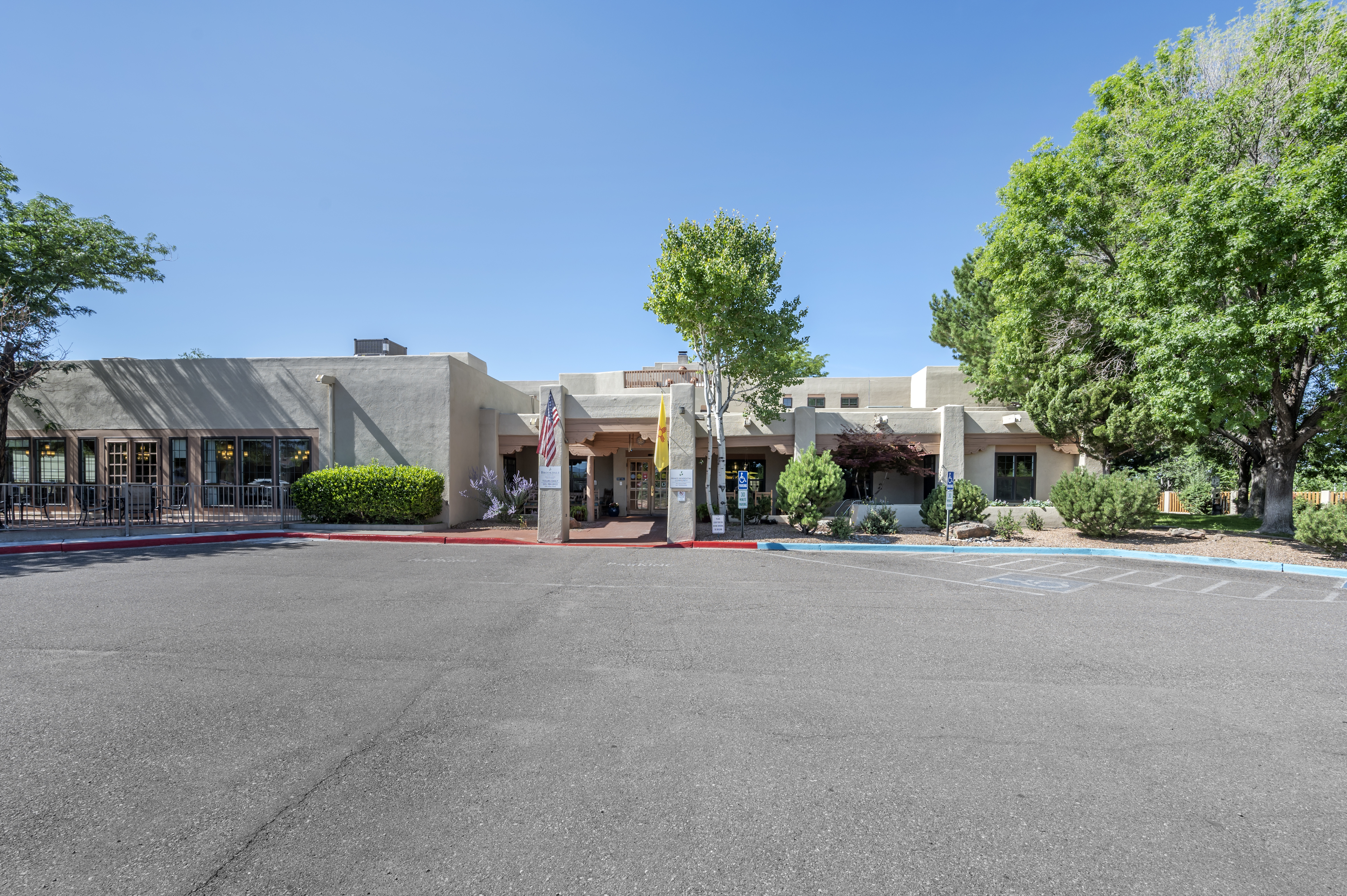 Brookdale Santa Fe Entrance