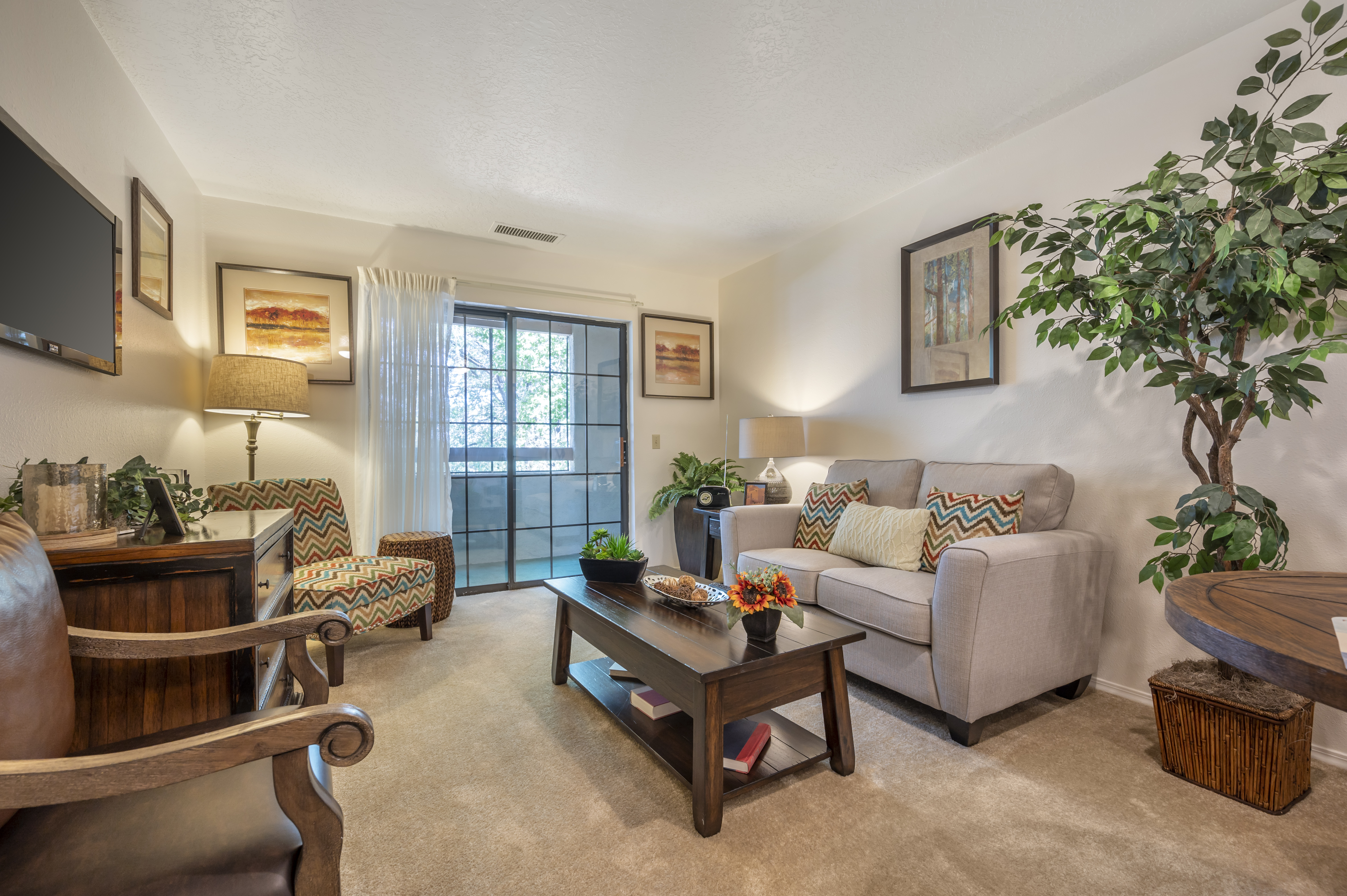 Brookdale Santa Fe Apartment Living Room