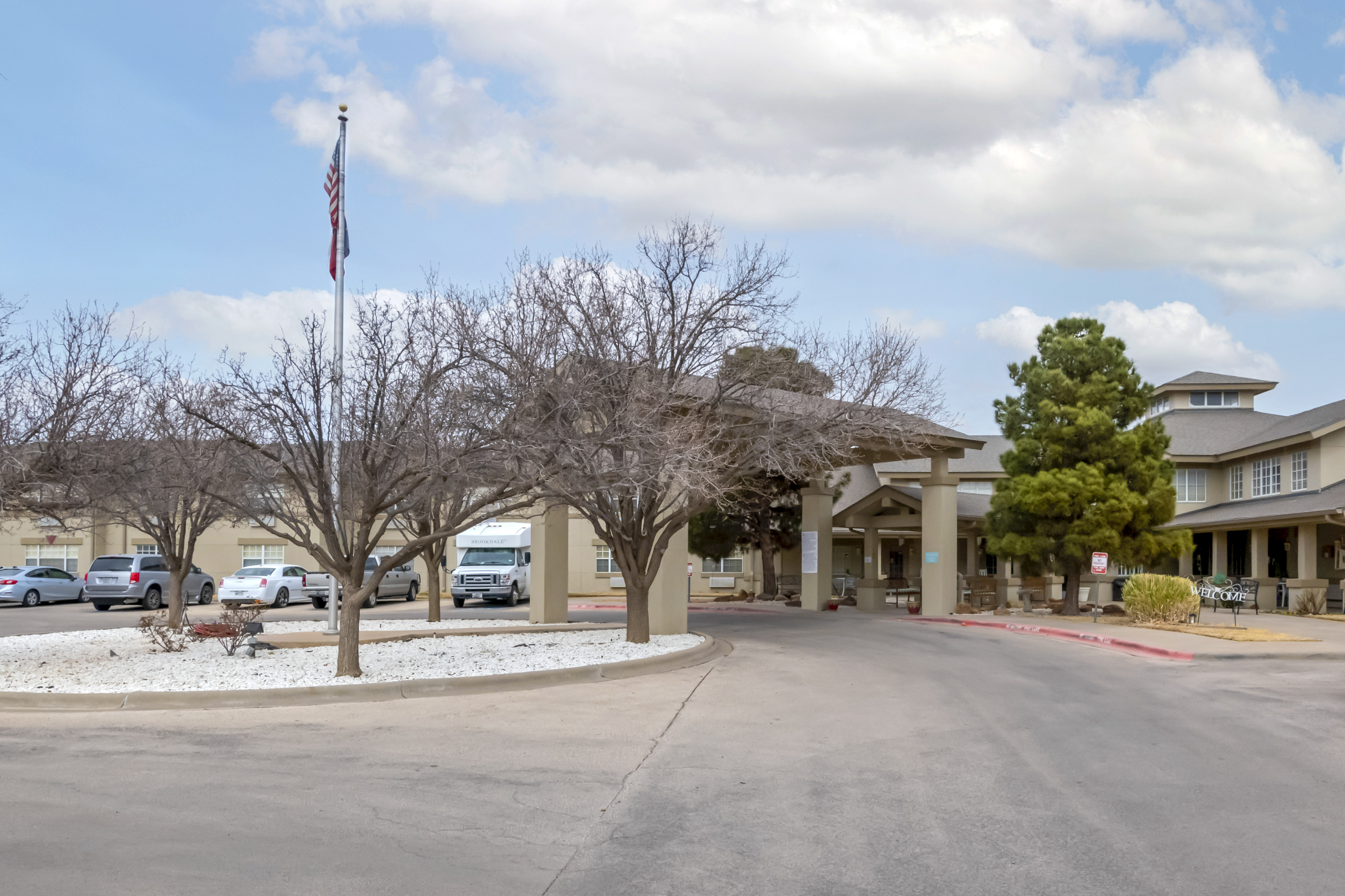 Brookdale Sherwood Entrance