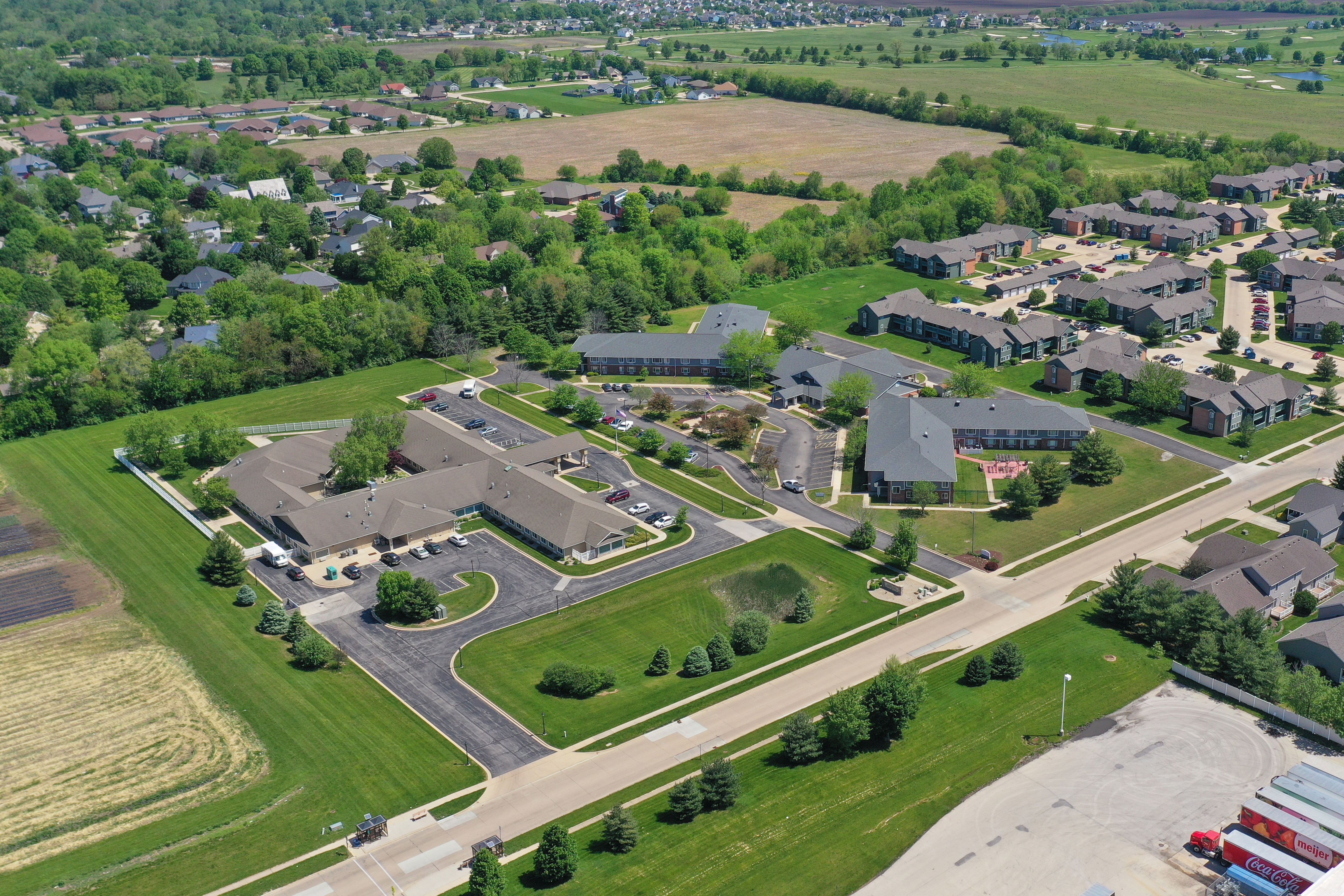 urbana-aerial-view