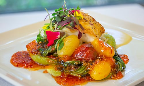 fish with tomatoes