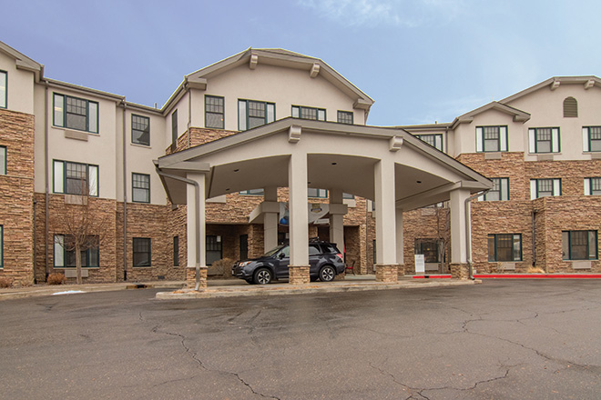 Brookdale Greenwood Village Skilled Nursing Entrance