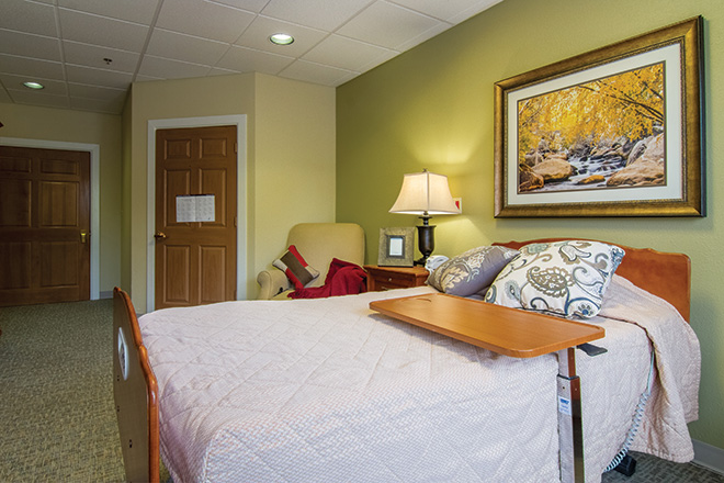 Brookdale Greenwood Village Skilled Nursing Bedroom