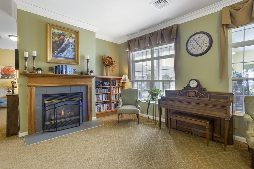 Memory Care- Community Living Room