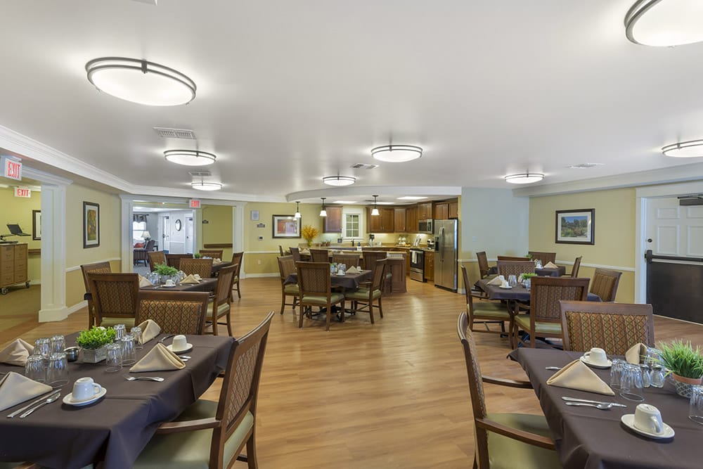 Memory Care- Dining Room