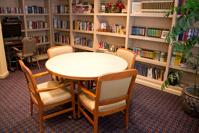 Brookdale Lisle Skilled Nursing Library