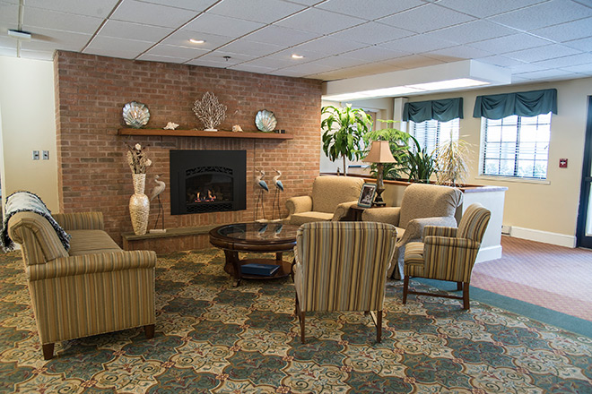 Brookdale South Bay Skilled Nursing Living Room