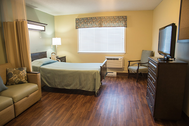 Brookdale South Bay Skilled Nursing Bedroom