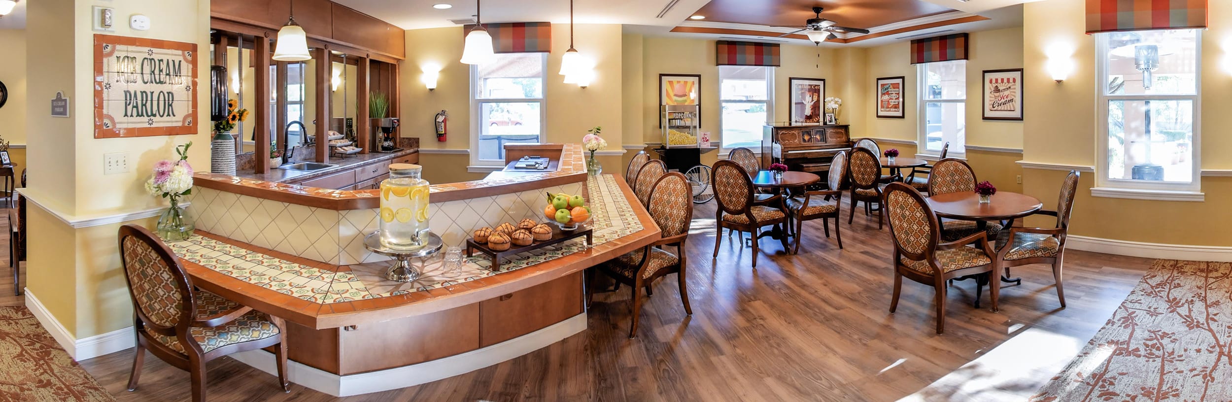 Ice cream parlor
