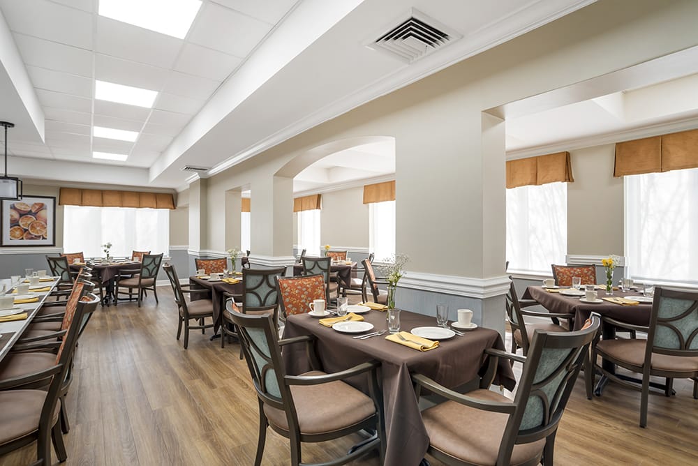 Memory Care Dining Room