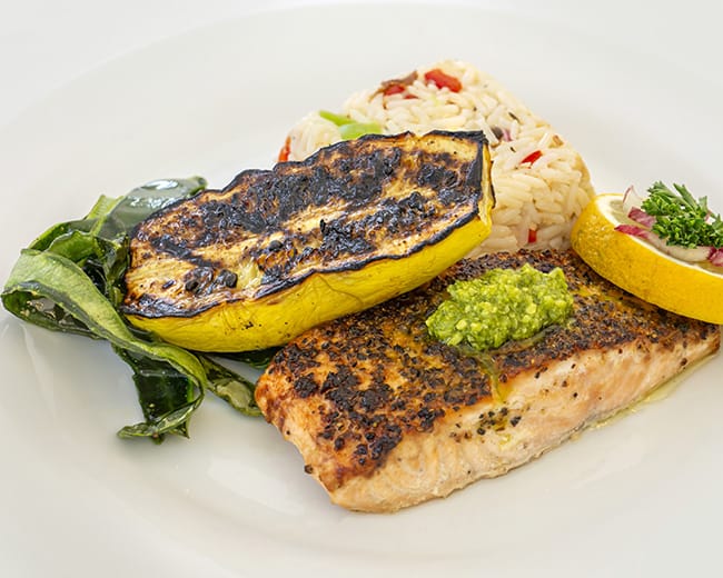 grilled chicken dinner