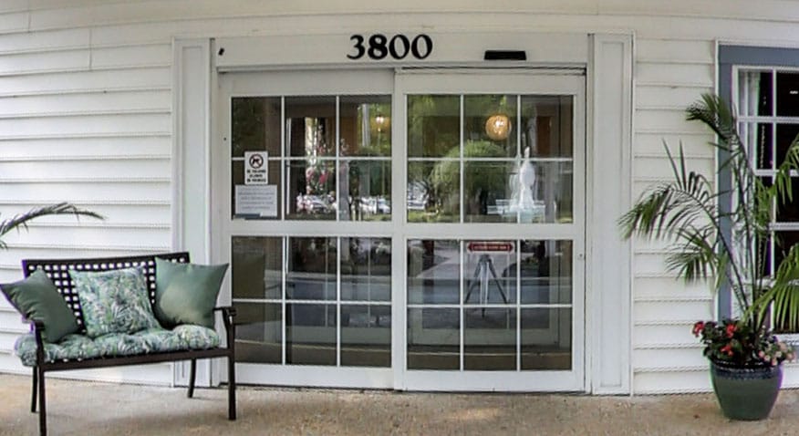 entrance