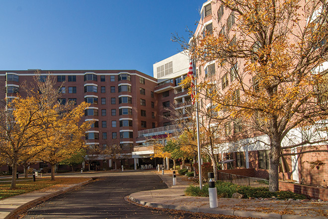 Brookdale Meridian Englewood Skilled Nursing Entrance