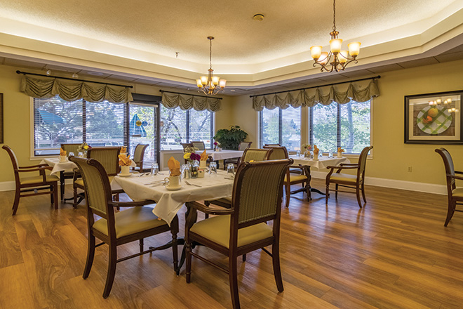  Brookdale Meridian Lakewood Skilled Nursing Dining Room