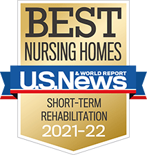 U.S. News Best Nursing Home Short Stay Award 2021-2022
