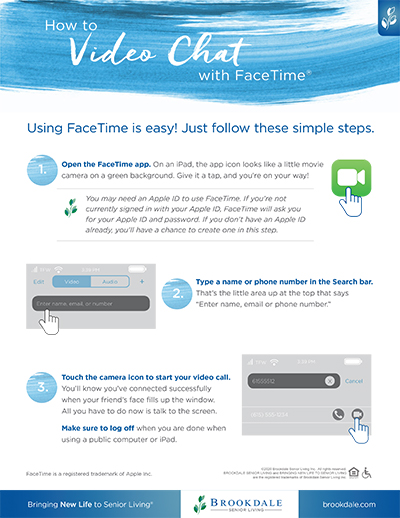How to Video Chat with FaceTime: a Downloadable Guide.