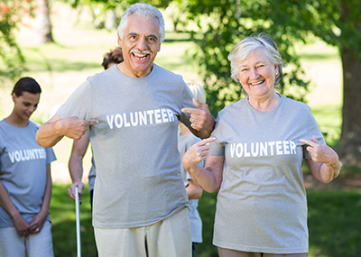 Volunteering with Others Volunteering with Others