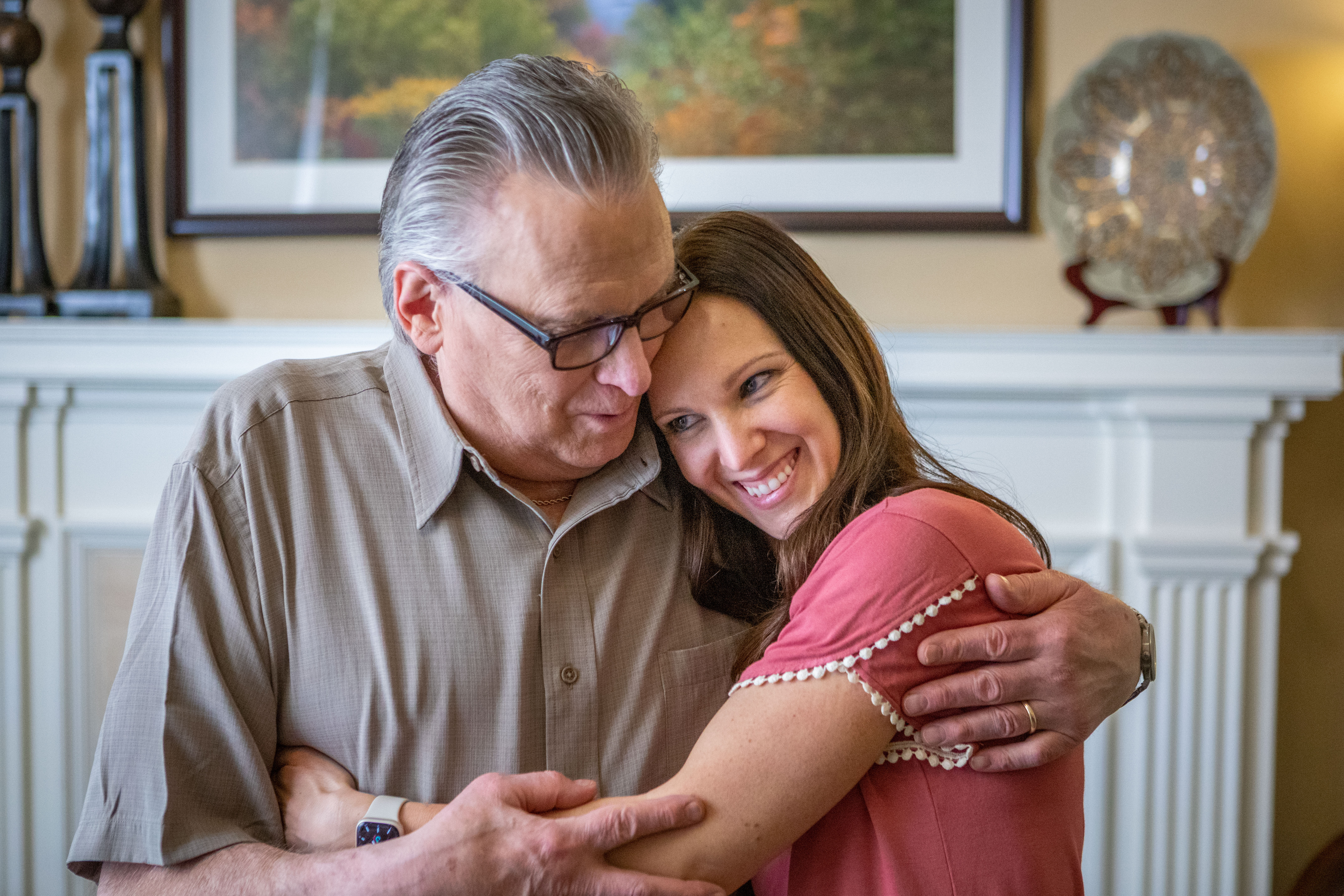 Family Visiting With Resident
