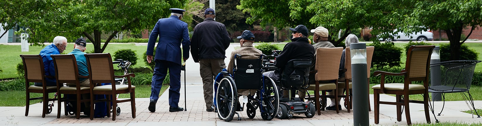 veterans gathering