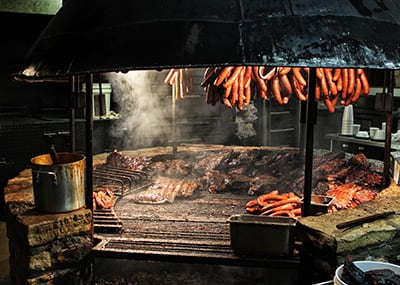 Austin BBQ pit