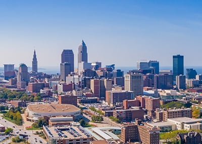 Cleveland skyline