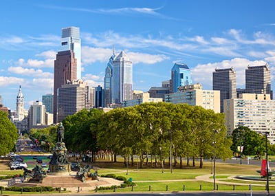 Philadelphia downtown