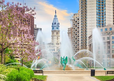 Philadelphia Swann memorial fountain