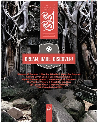 May – Dream. Dare. Discover May – Dream. Dare. Discover