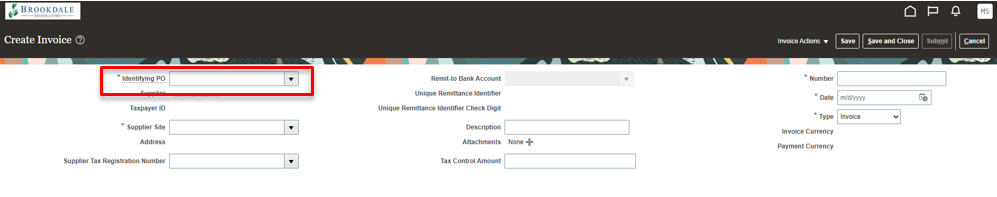 with purchase order 3